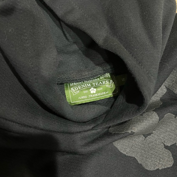 Denim tears monochrome hoodie - Picture 1 of 3